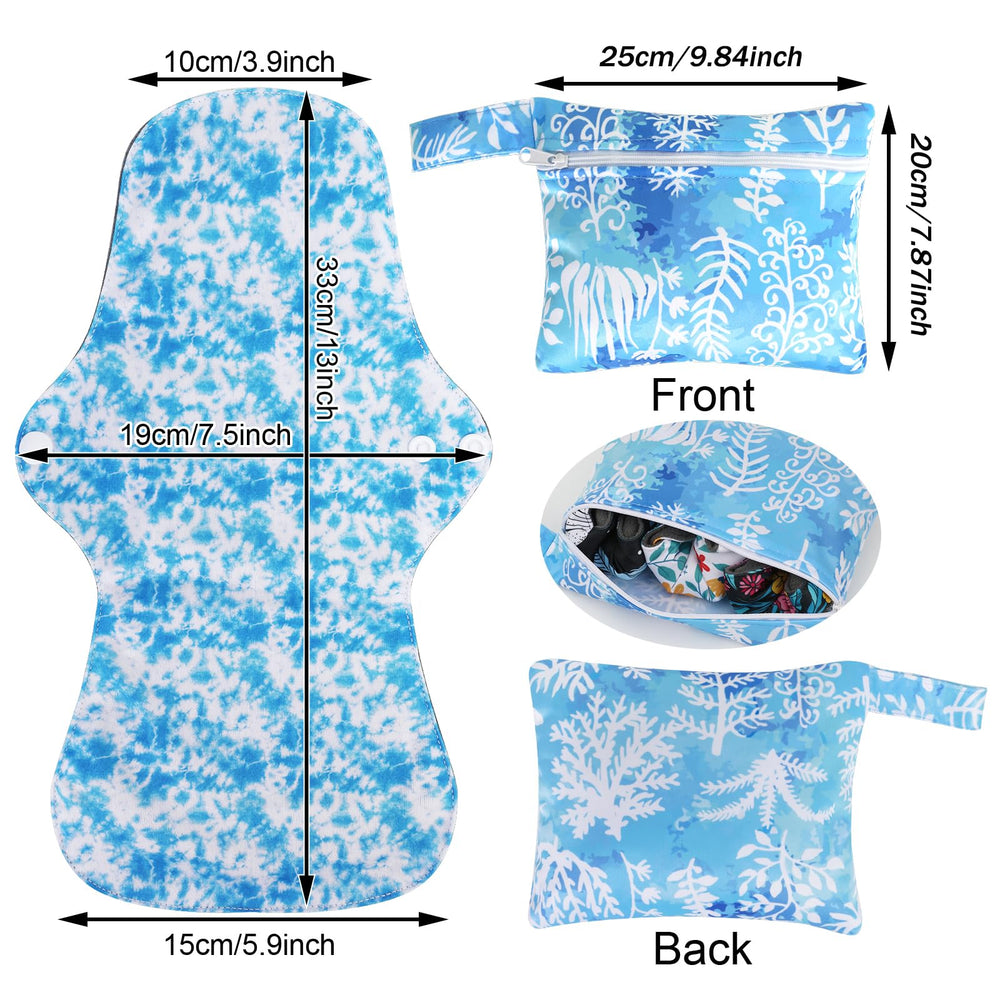 PHOGARY pad wings with snaps demonstrate secure discreet wearing and leakage prevention.