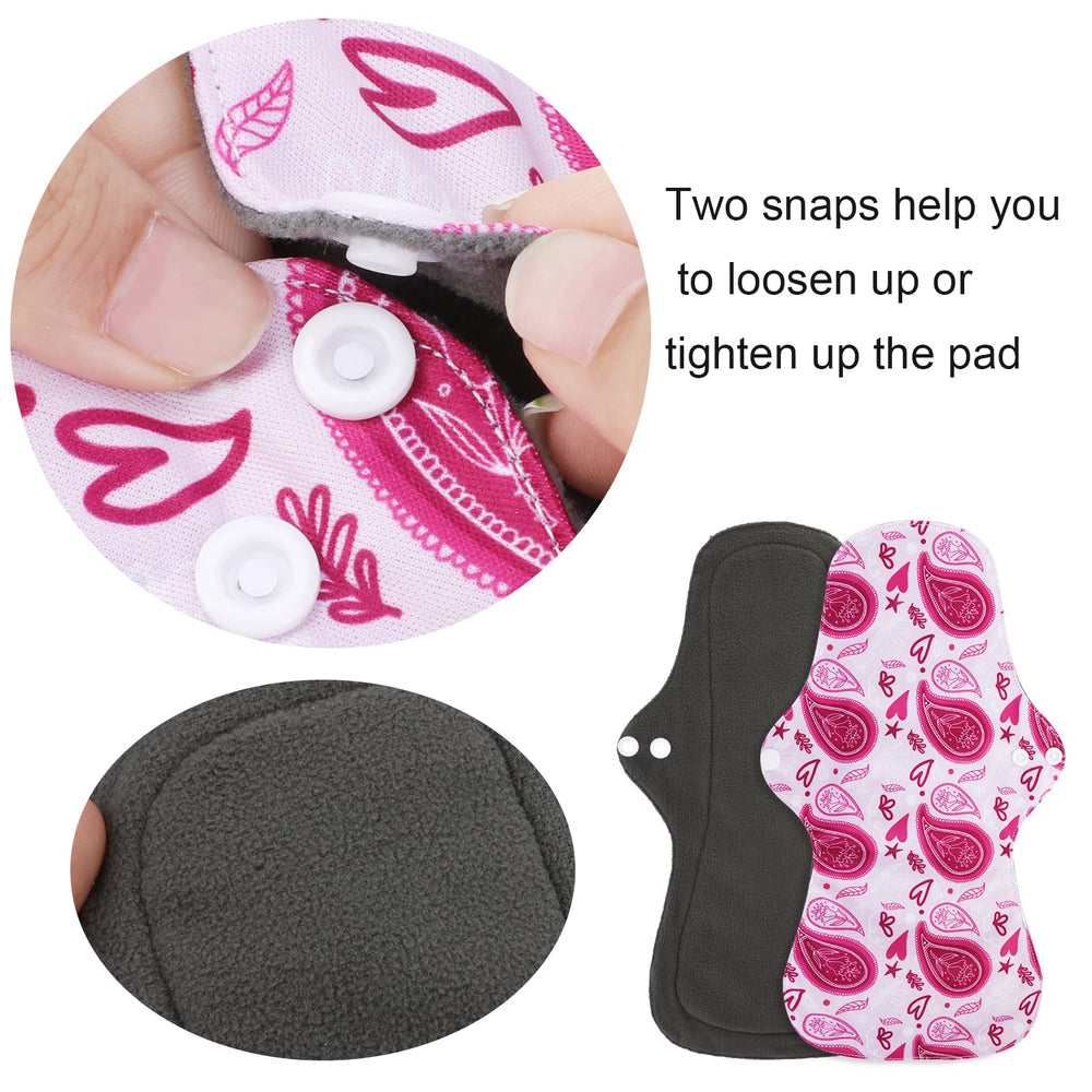 PHOGARY three-layer microfiber and waterproof outer detail highlights absorbency and leak protection.