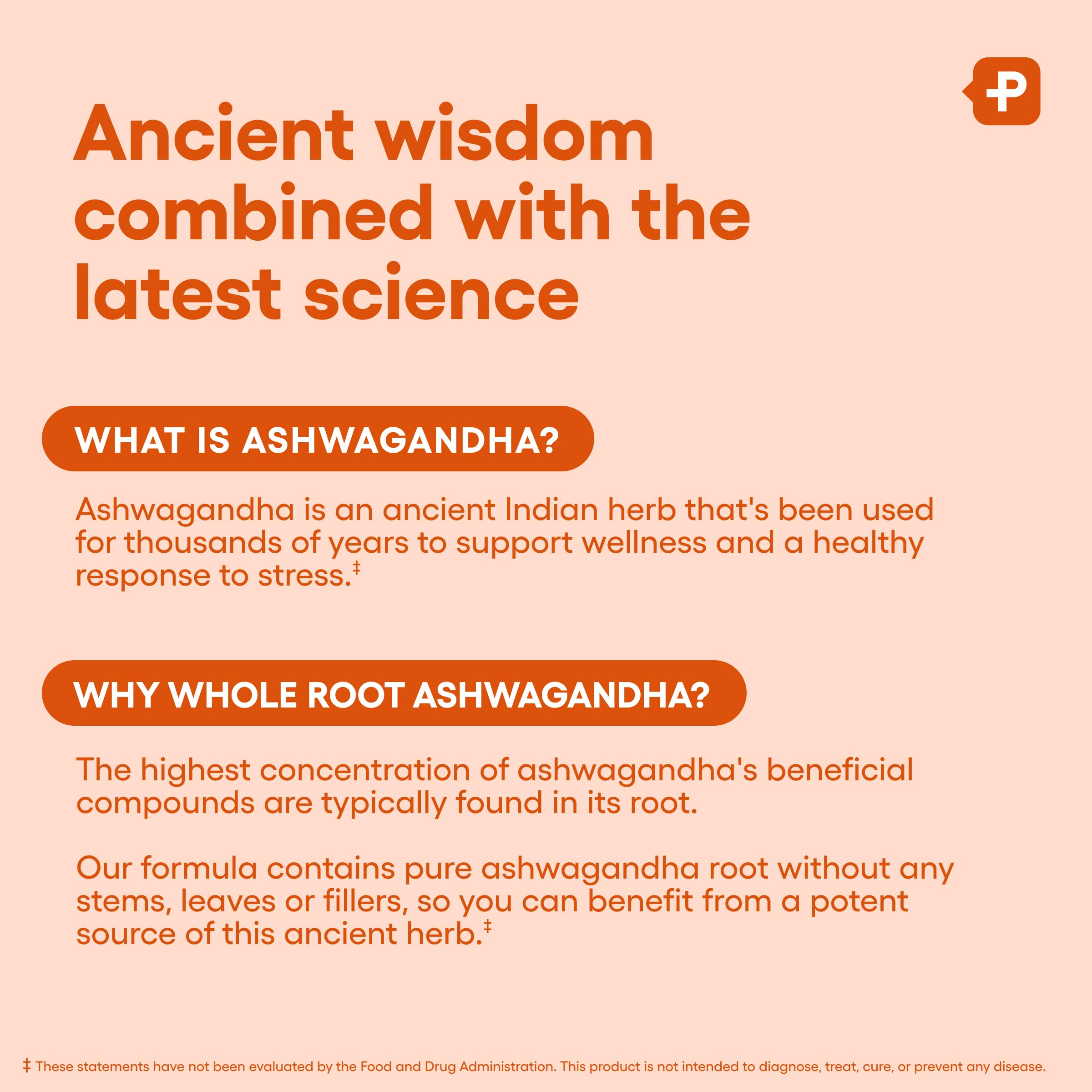 Physician's CHOICE Ashwagandha manufactured in USA with imported roots.
