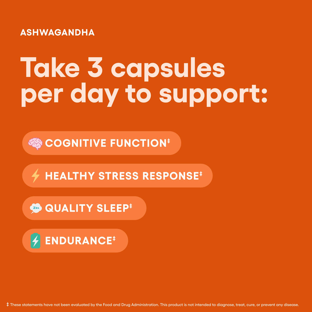 Physician's CHOICE Ashwagandha root powder jar emphasizes purity and daily resilience.