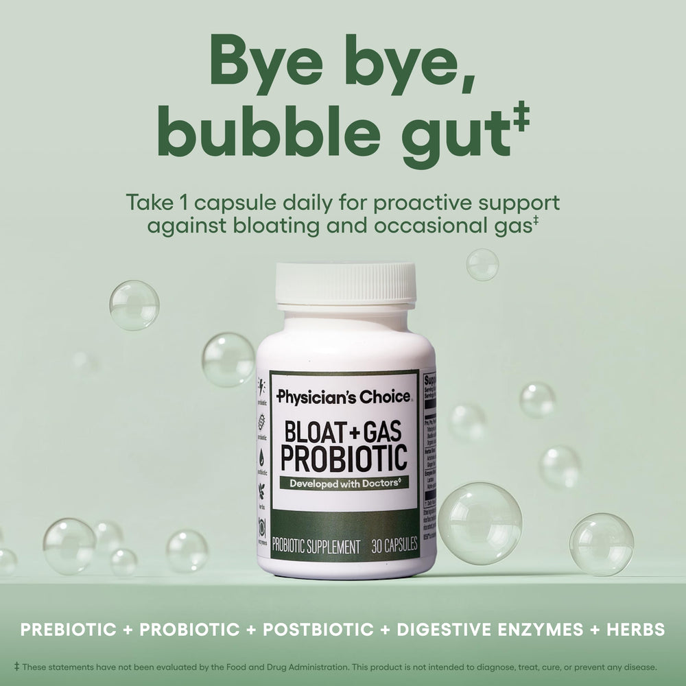 Physician's CHOICE capsules for easy daily probiotic use