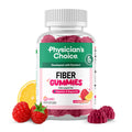 Physician’s Choice Fiber Gummies – Raspberry Lemon, No Sugar Added, Vegan | 60 CT