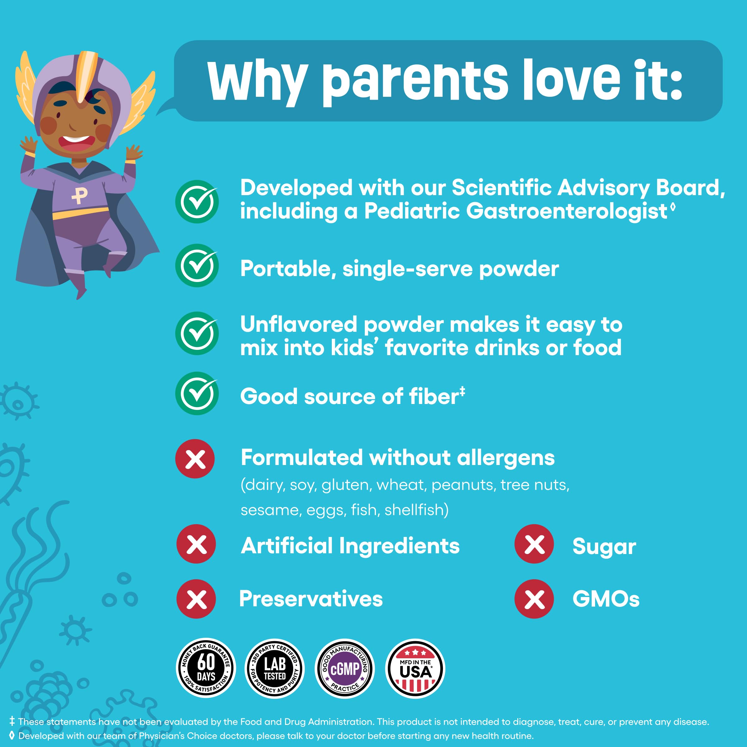 Doctor-developed formulation badge indicating expert guidance.