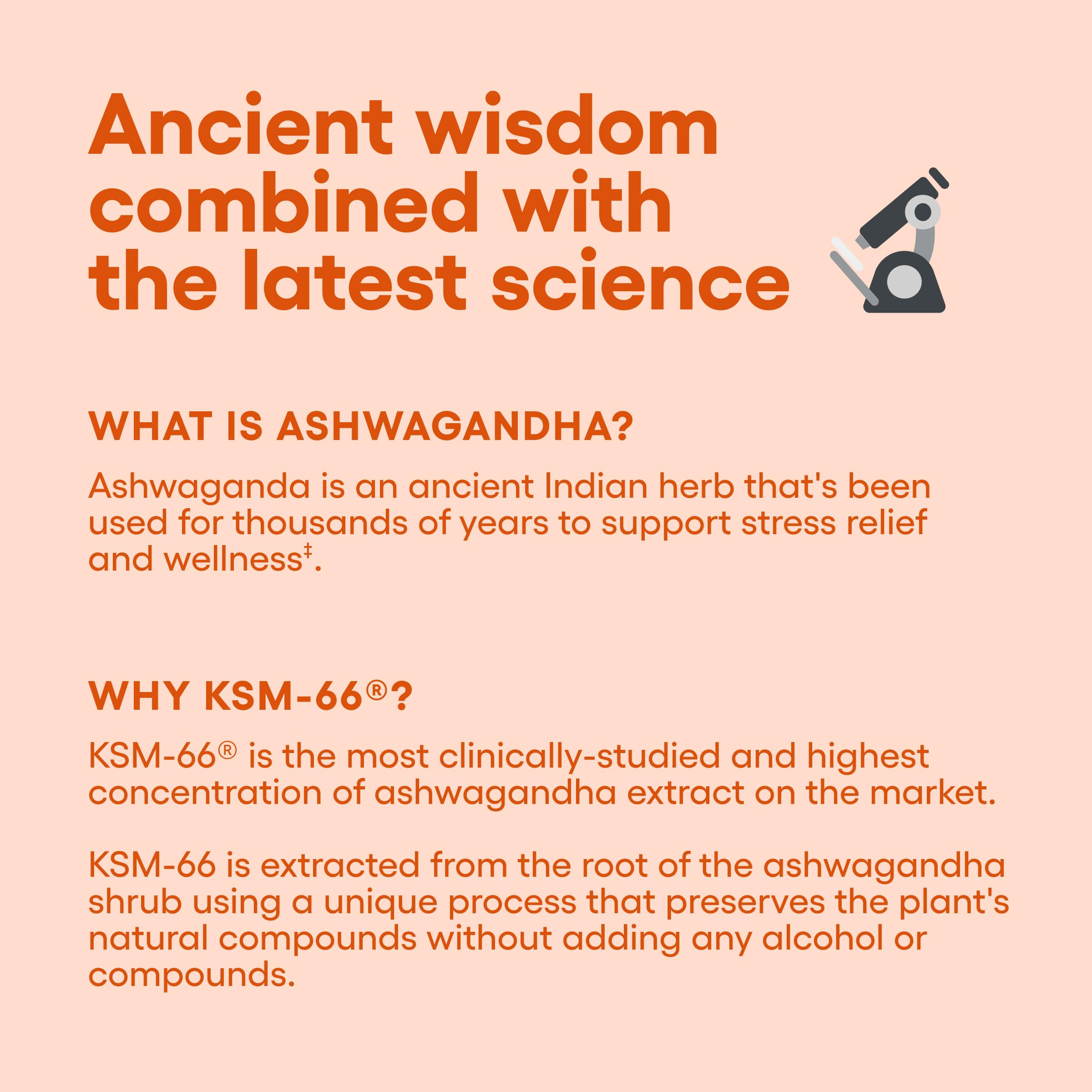 Physician's CHOICE KSM-66 packaging shows vegan and organic 60 capsules