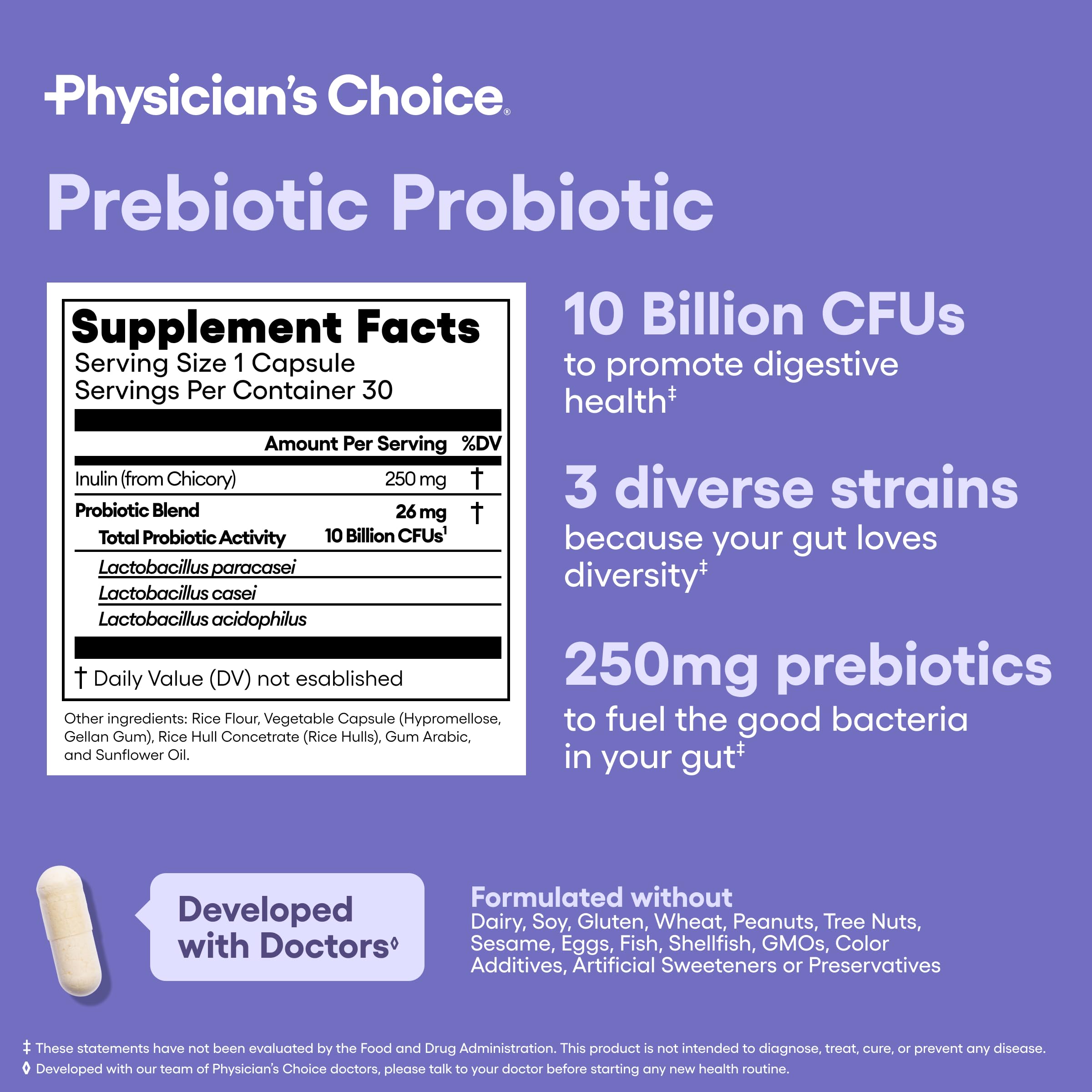 Physician's CHOICE daily-use scene for both women and men in a routine.