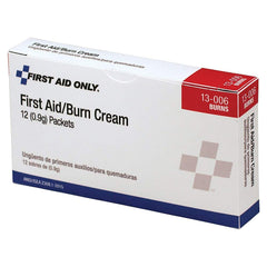 PhysiciansCare burn cream packets for quick infection prevention