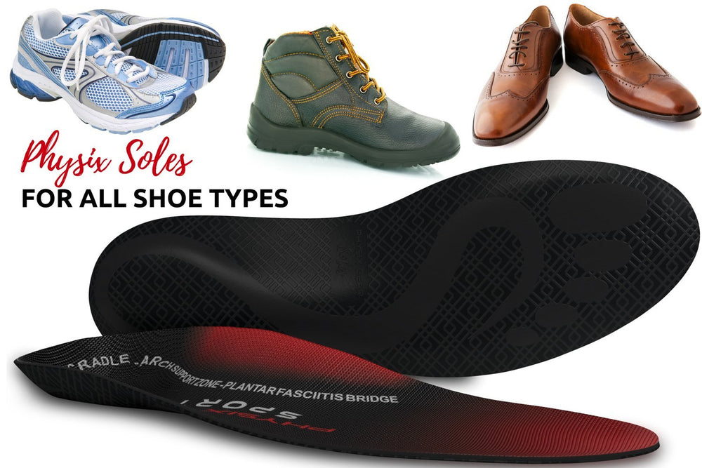 Physix Gear all-day comfort insert for walking and standing.