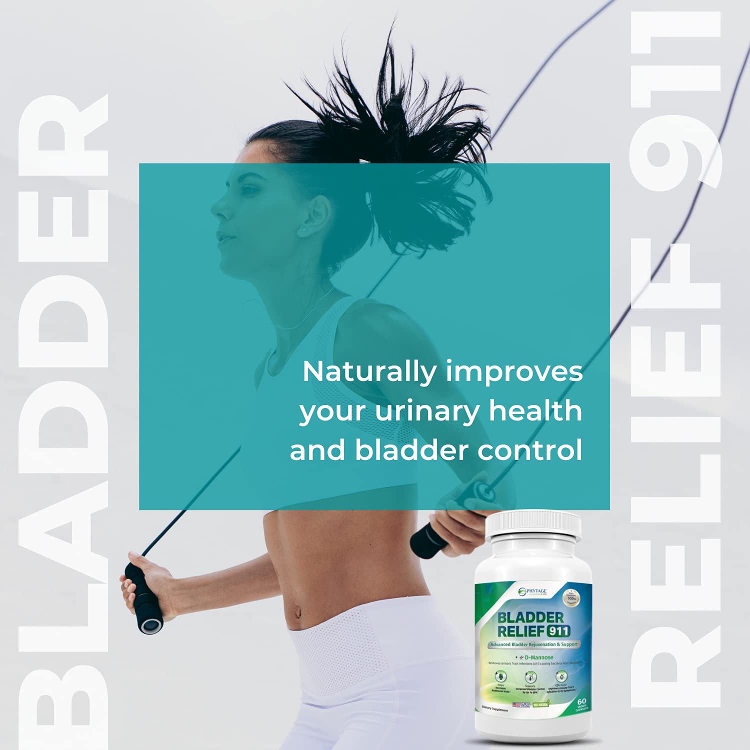 Phytage Labs Bladder Relief 911 ingredients-cranberry displaying juice powder form.