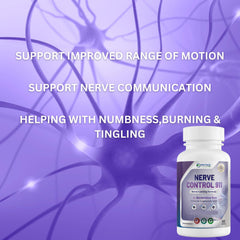 Three-pack display of Phytage Labs Nerve Control 911 for ongoing support