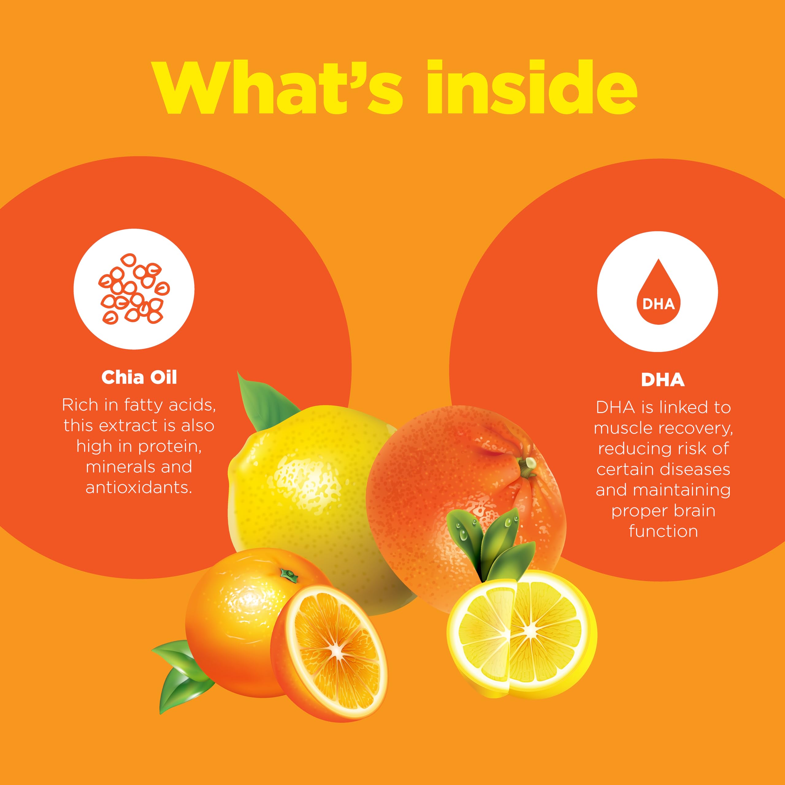 Phytoral DHA Omega 3 Gummies packaging with immune support angle