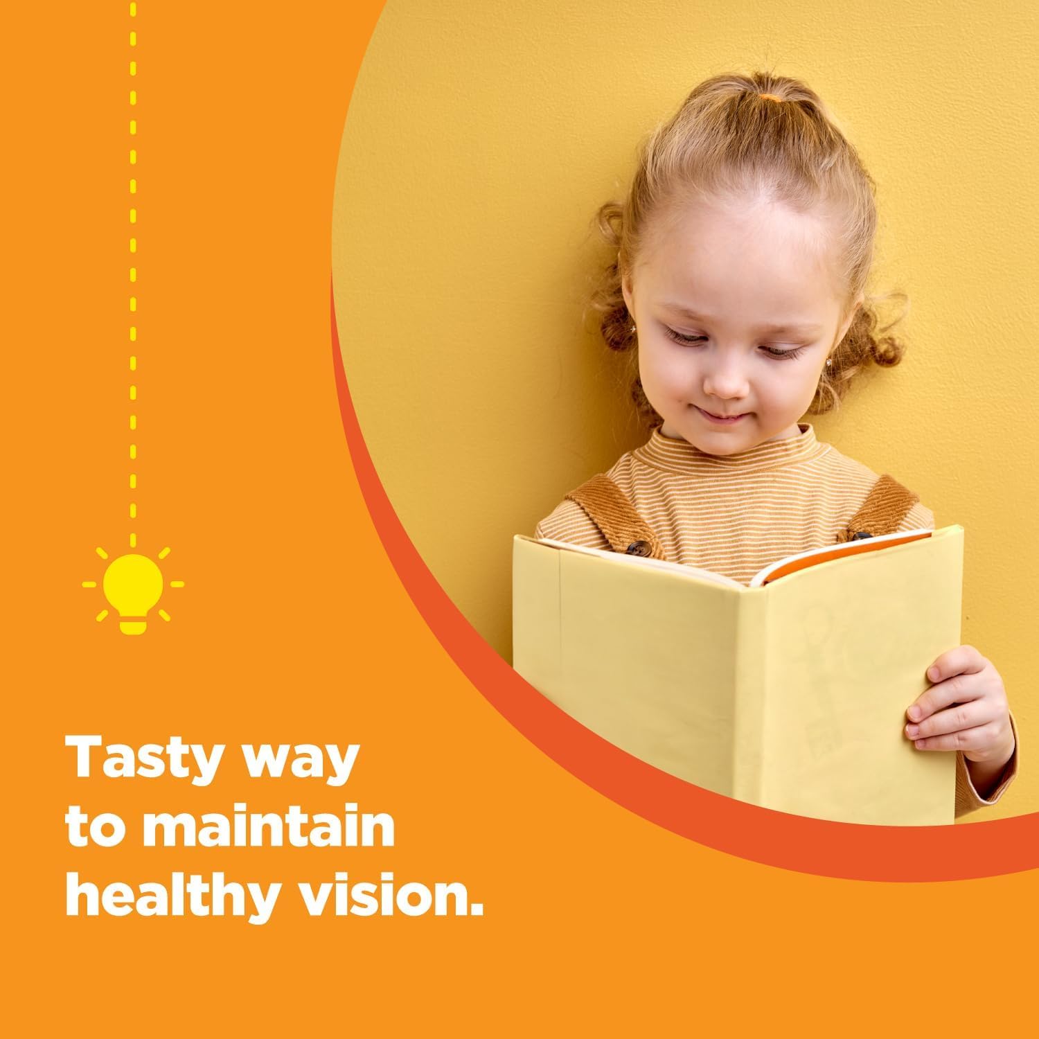 Delicious mango flavored gummies designed for kids daily routine