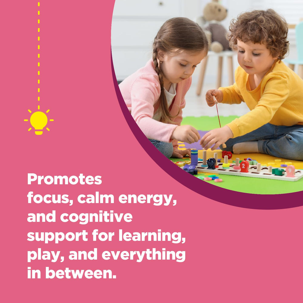 Phytoral Kids Focus Gummies packaging 60-count for convenient daily use