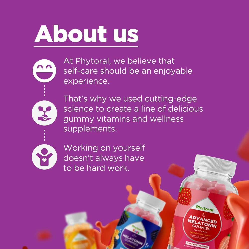 Phytoral Kids Iron Gummies serving idea suggests kid-friendly routine