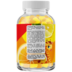 Phytoral Kids Omega DHA Gummies on a plate highlight kid-friendly flavor and energy