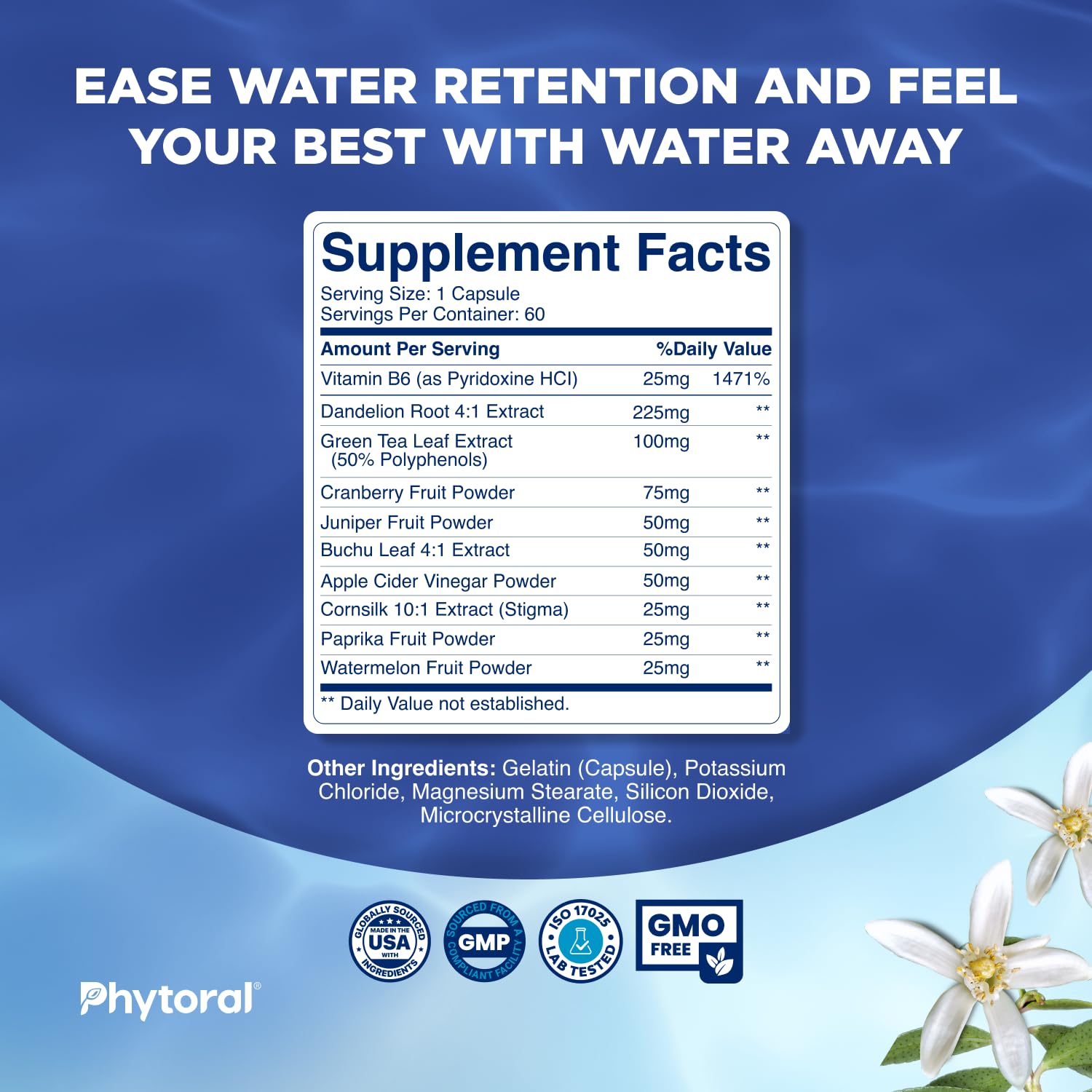 PHYTORAL packaged box with bottle suggests convenient daily routine.