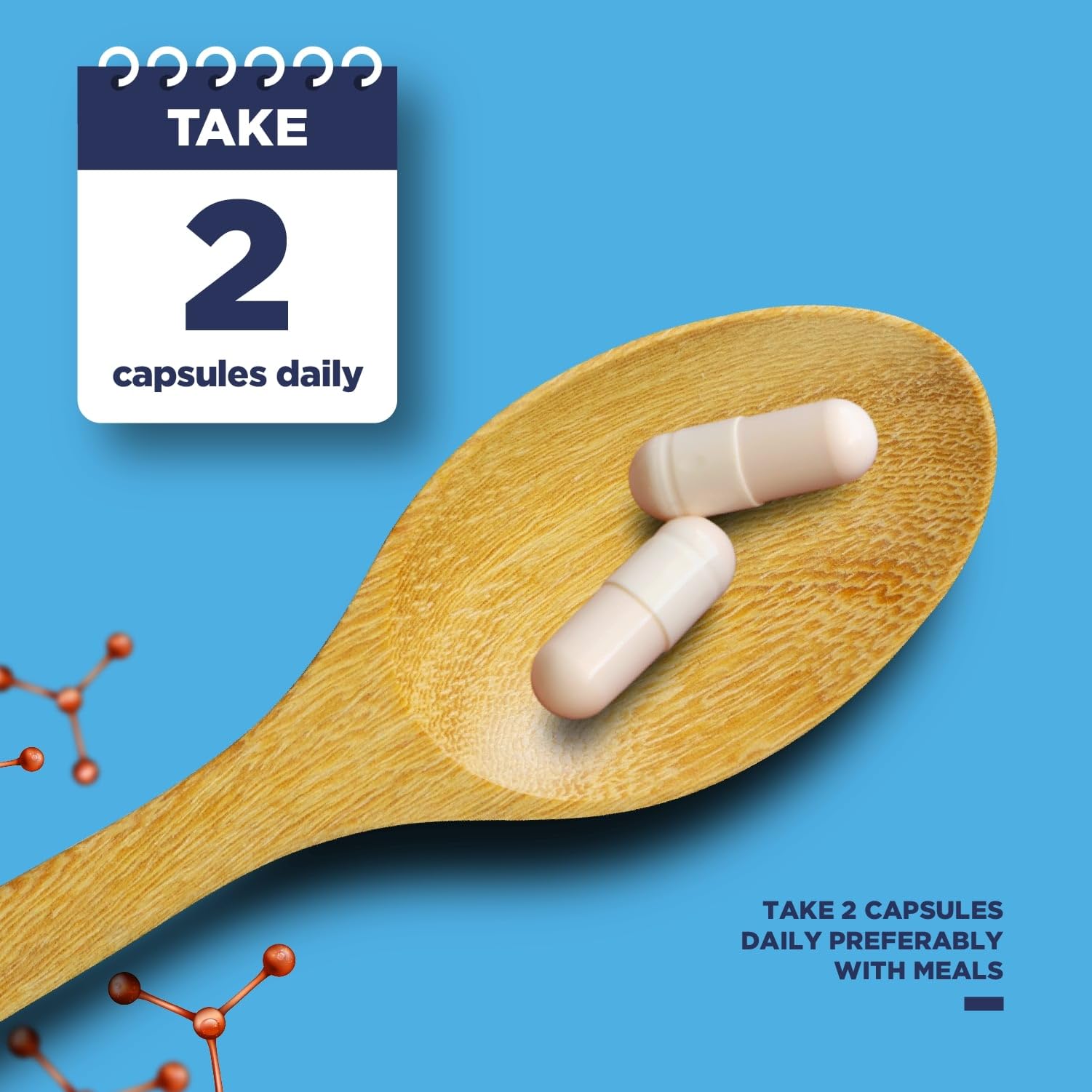 Phytoral Pure SAM E 400mg brain-support capsules aiding focus