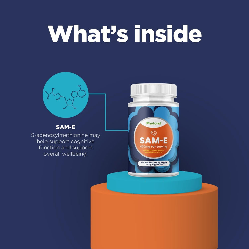 Phytoral Pure SAM E 400mg daily-use scene for routine wellness