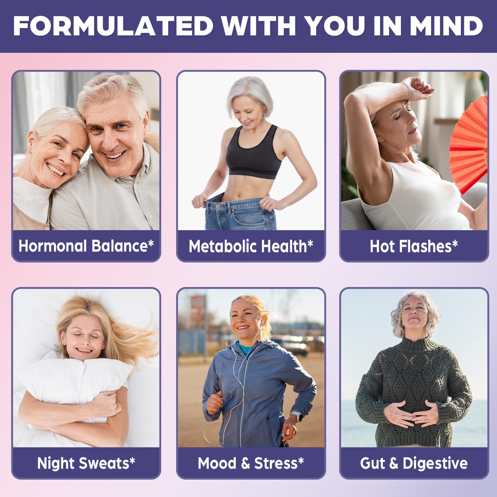 Phytrion menopause bottle front label—clear 16-in-1 formula for balance.
