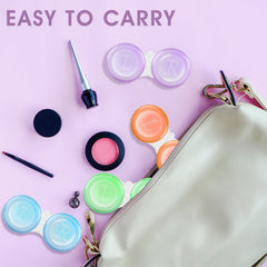 Phyyixs caja-lentes-portatil-compacta, cabe en bolso o bolsillo.