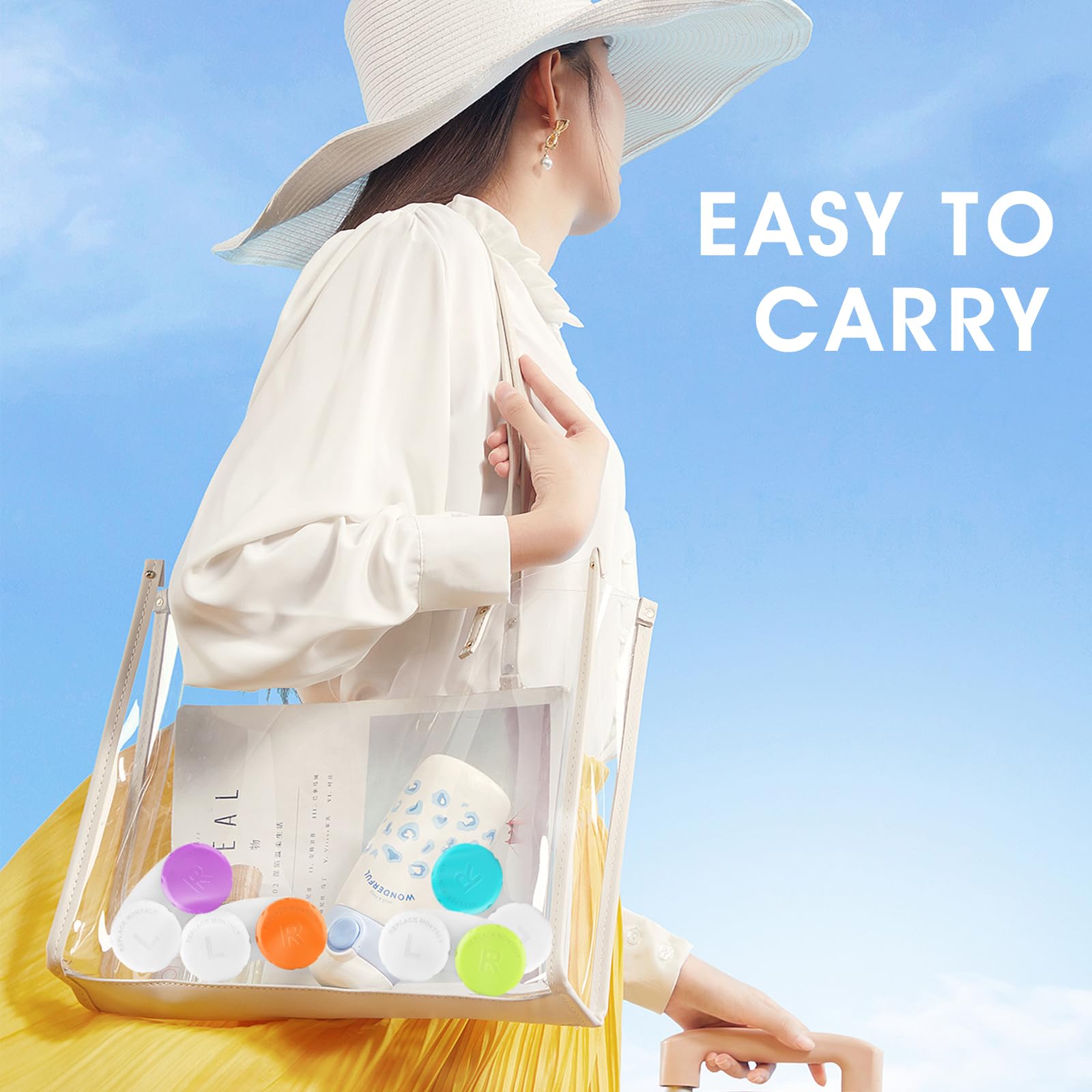 Phyyixs portable storage kit for home and travel keeps lenses organized.