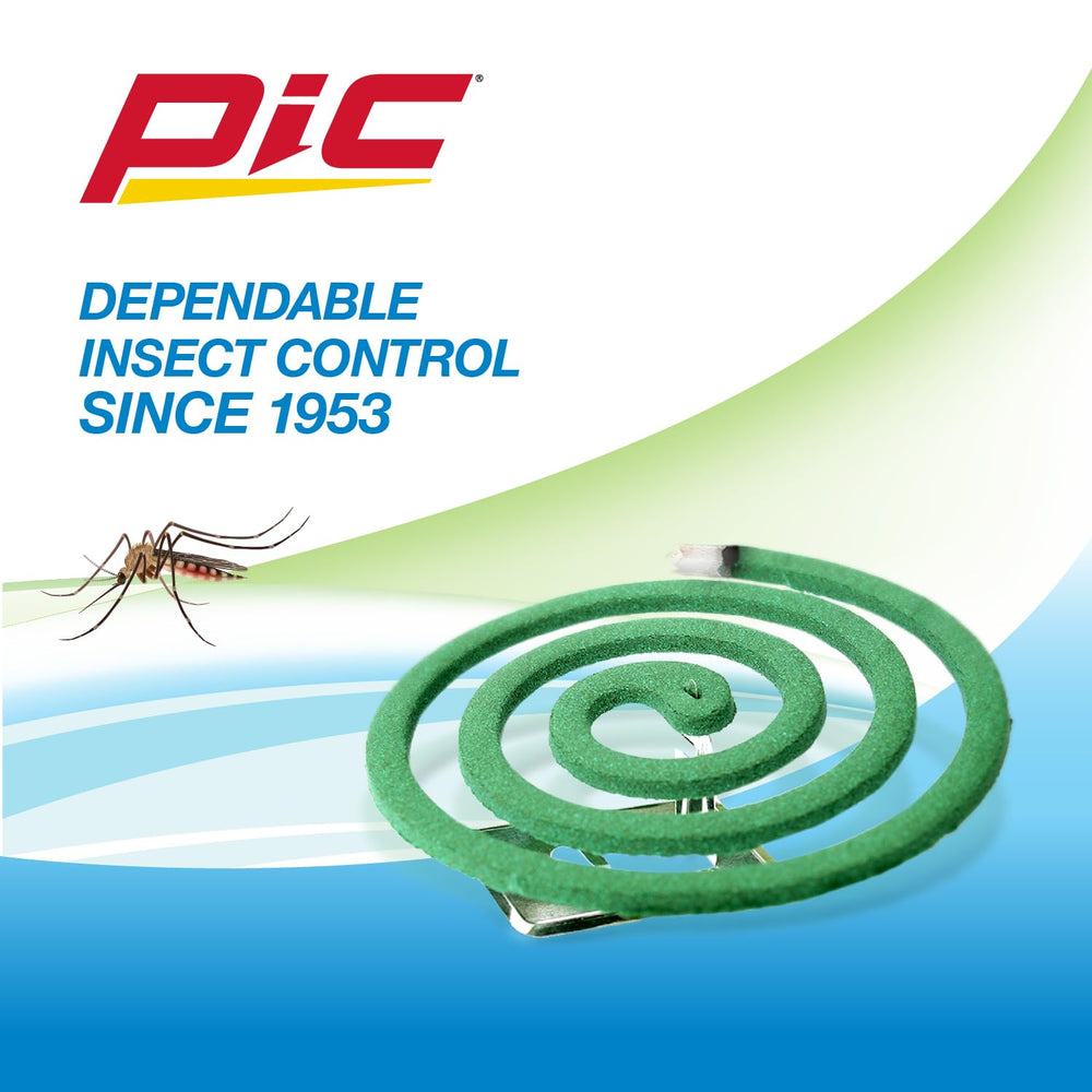 PIC C-8-24 coils on balcony to deter insects