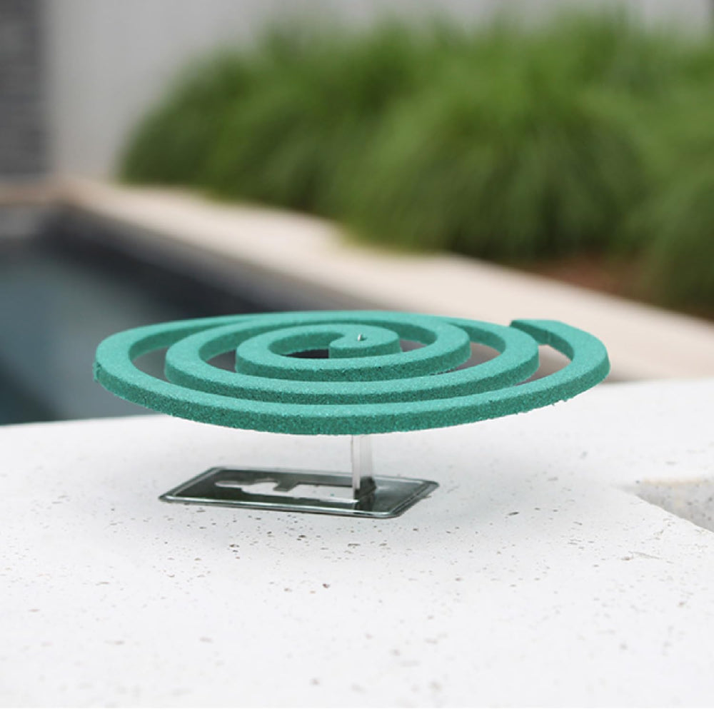 PIC C-8-24 coil lit, ready to guard a patio
