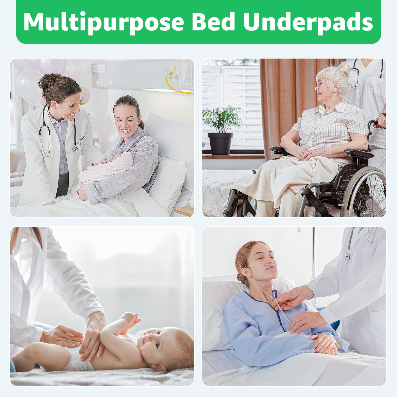 PICK FOR LIFE multi-use bed pad for elderly care and pets.