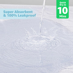 PICK FOR LIFE soft-top bed pad offers gentle skin contact.