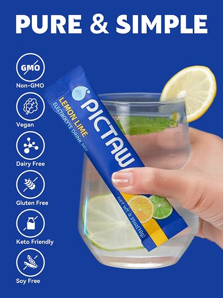 PICTAW includes B vitamins and vitamin C for energy support during activity.