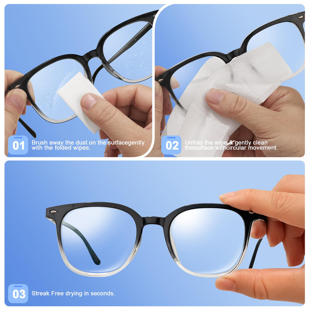 Pikabeast lens wipes ammonia-free formula safe for delicate surfaces