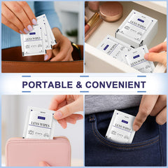 Pikabeast lens wipes used on camera lenses to reduce smudges