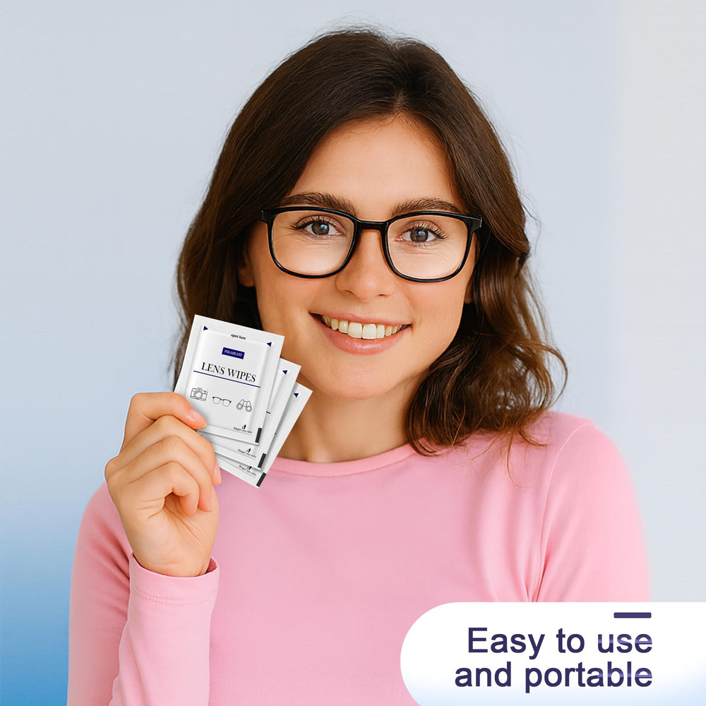 Pikabeast lens wipes individually wrapped for travel and on-the-go use