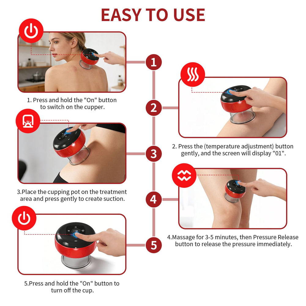 PinaiIon built-in 15-minute timer for safe use