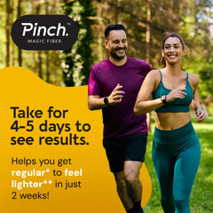 Pinch Magic Sugar Free Fiber Powder dissolves easily in water for daily fiber