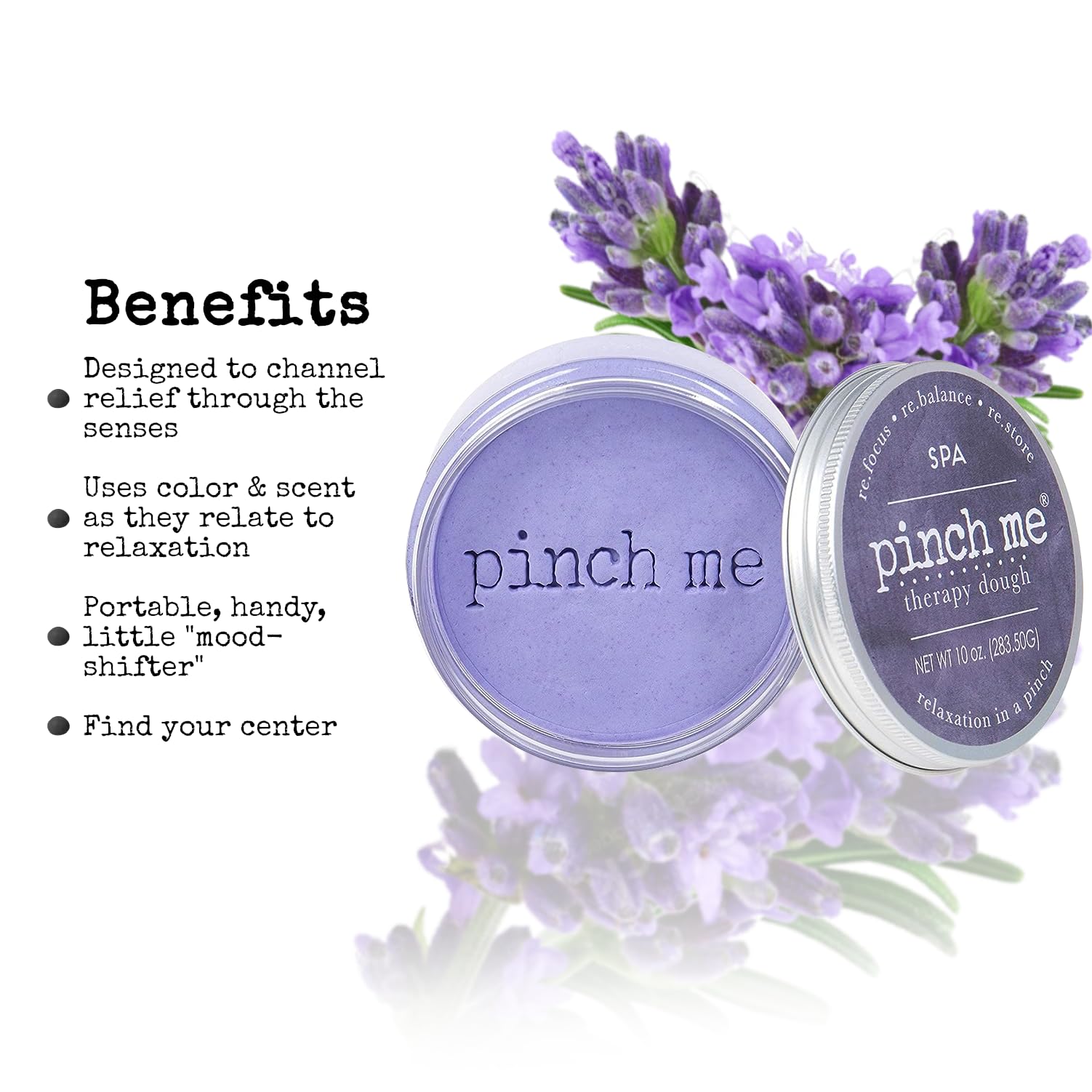 Pinch Me Therapy Dough texture detail highlighting pliable putty.