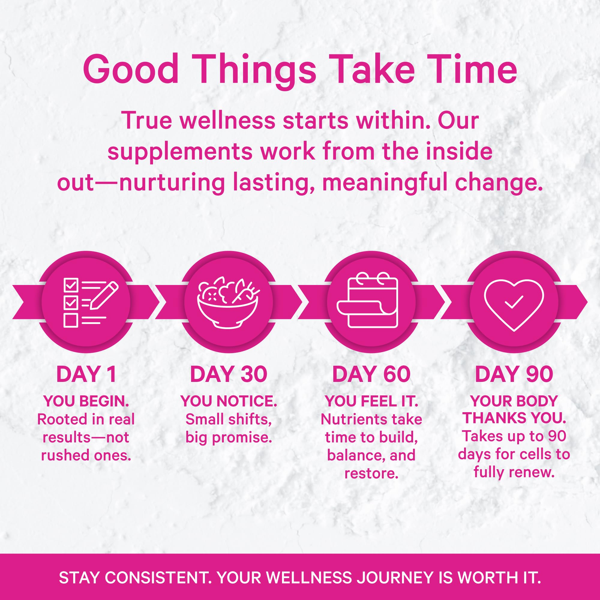 Pink Stork Berberine capsules with a glass of water for easy use