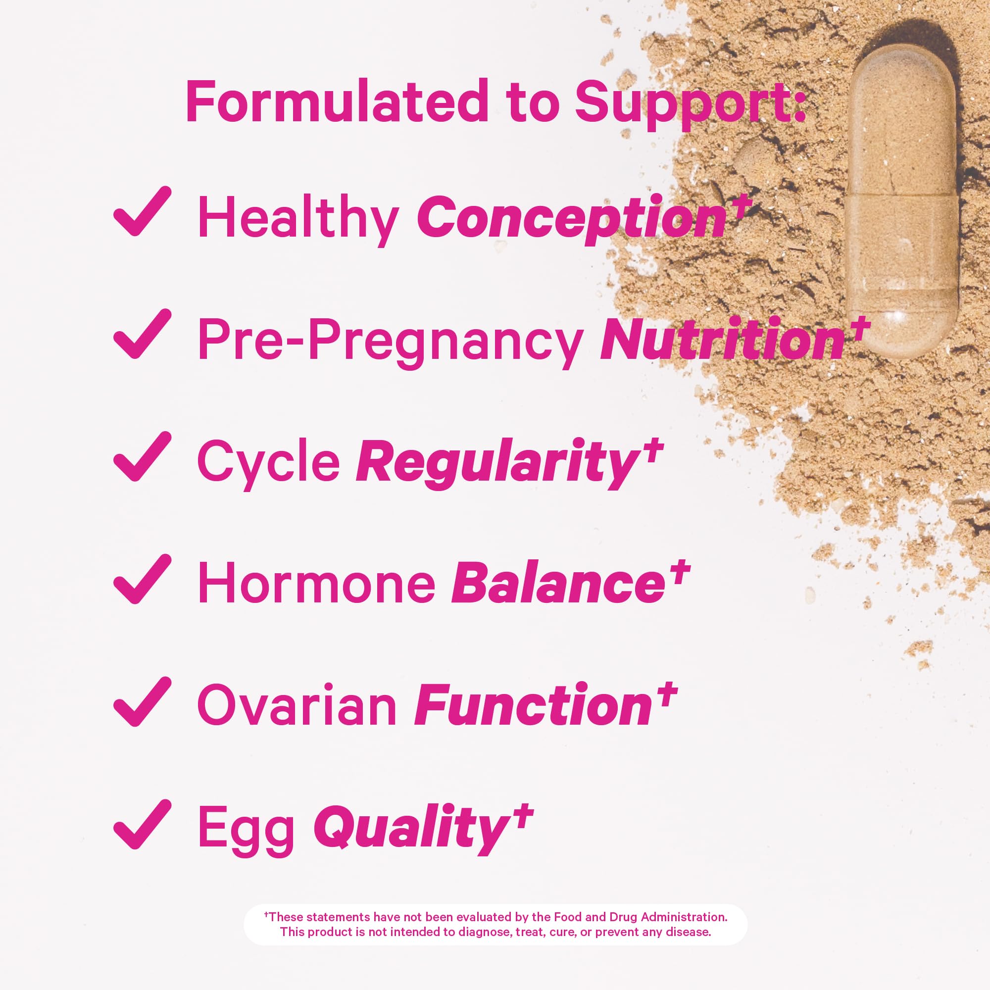 Pink Stork Conception Tea pyramid sachets ready for a soothing daily ritual.