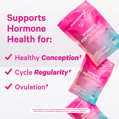 Pink Stork Fertility Bundle ingredients list highlights folate, inositol and vitex.