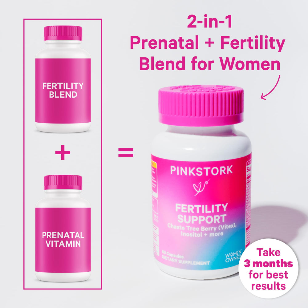 Pink Stork team photo emphasizes women-owned, mom-founded mission.