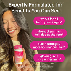 Pink Stork Keratin capsules ready for daily use to promote overall hair health.
