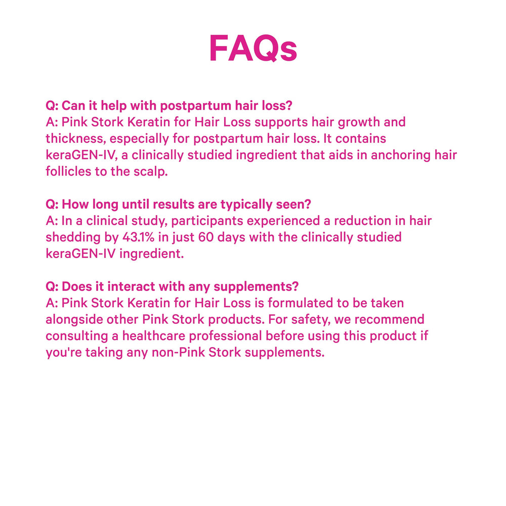 Pink Stork Keratin on a retail display shelf attracting health-conscious buyers.