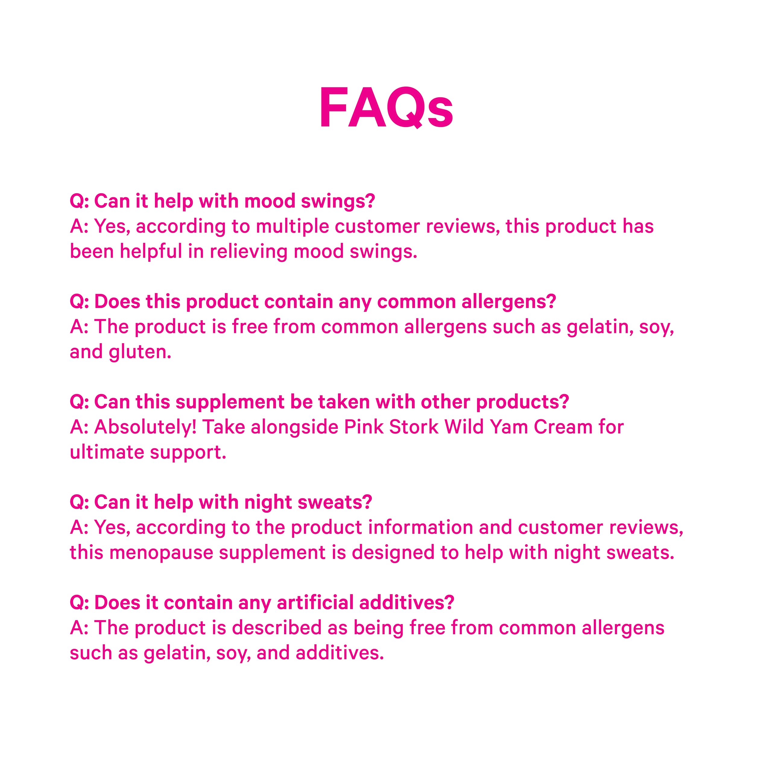 Gift-ready packaging of Pink Stork Menopause Support