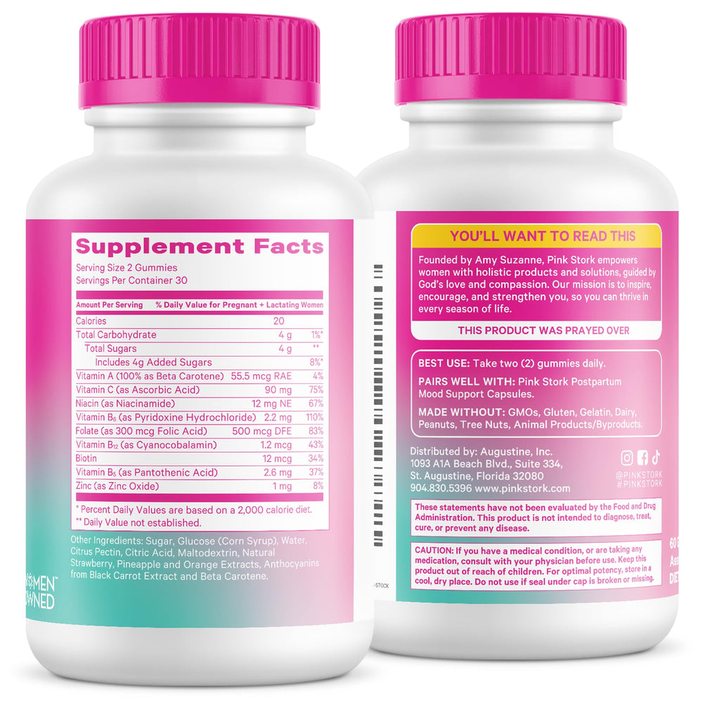 Unboxing Pink Stork Total Postnatal vitamins for new moms