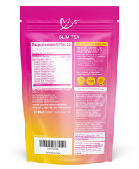 Pink Stork Slim Tea with green tea energizes digestion and mood.