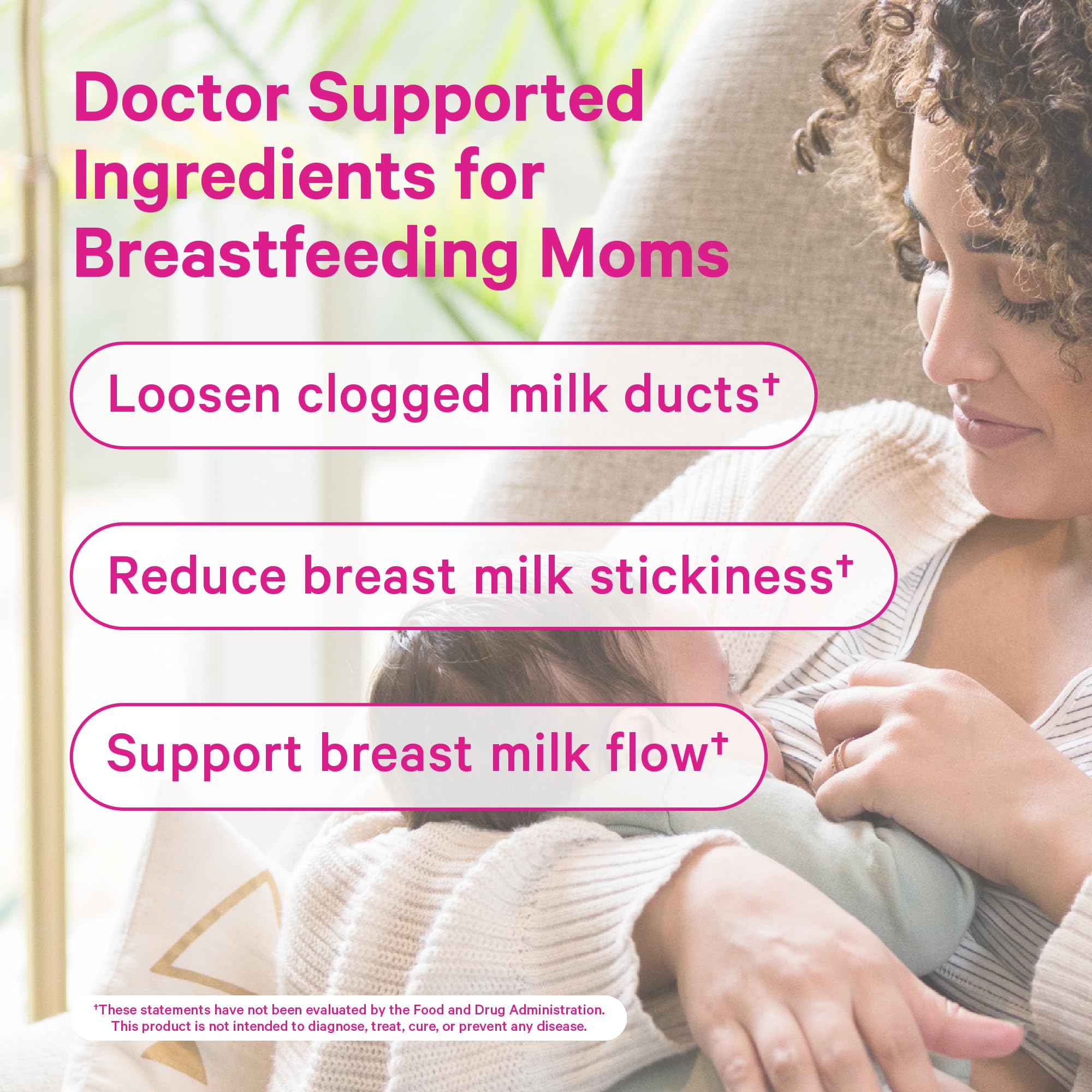 Pink Stork Sunflower Lecithin label close-up showing gluten-free, dairy-free formula.