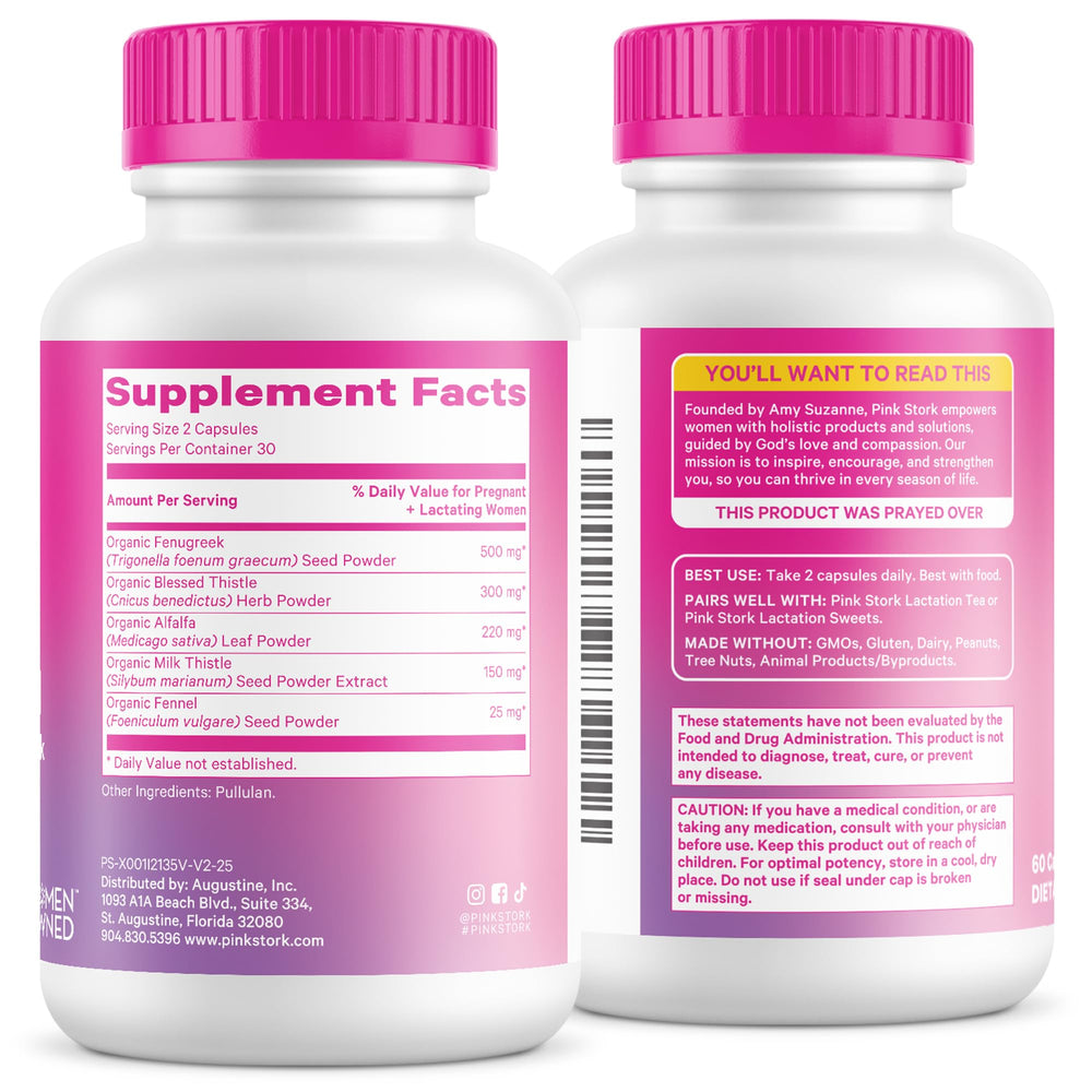 Packaging display on shelf showing one-month supply convenience