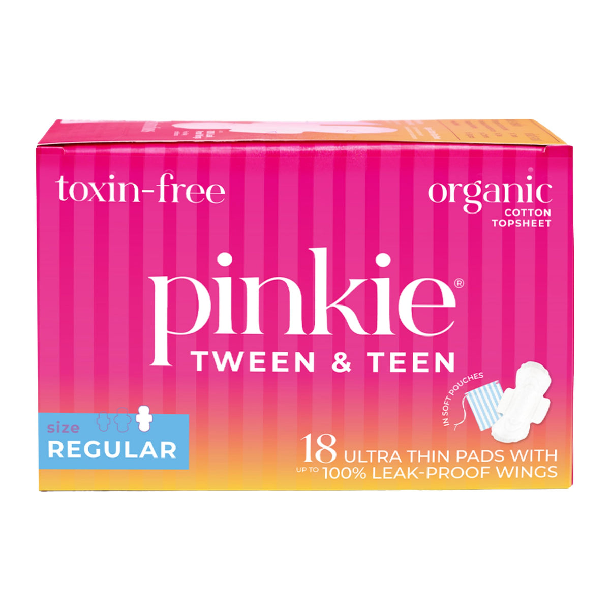Pad Pinkie Period Starter de 9,6 pulgadas para tween, ajuste cómodo.