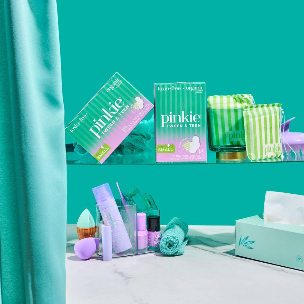 Protectoras Pinkie Inicio de Periodo, alas antifugas para seguridad durante el día.
