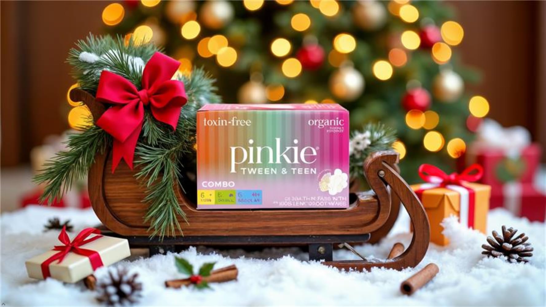 Pinkie Period Starter Pads small pads with wings for comfortable school days