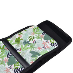 Pinklilycare storage case folded compactly fits into a backpack for travelling.